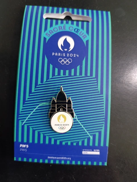Pin's Air France Jeux Olympiques Paris 2024 - Insigne Broche Collector - Fabriqué En France