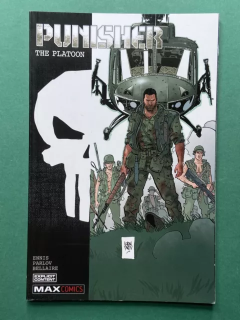 PUNISHER: The Platoon TPB VF/NM (Max 2018) First Print Ennis Graphic Novel