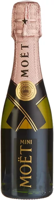 Moet & Chandon Rose Imperial Brut Champagner Piccolo Flasche - 12 % Vol / 0,2 L