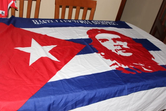 Bandiera Che Guevara 80x120 Cm – Qualità Premium In Poliestere 110 G/m², Resistente A Intemperie E Raggi UV, Made In Germany