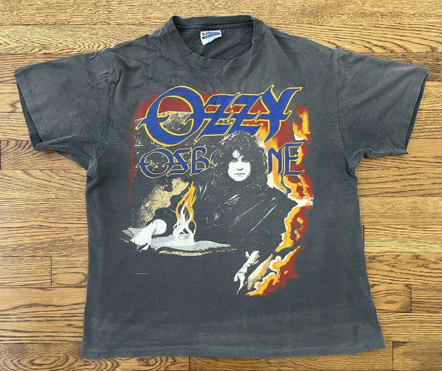 Vintage 1988 Ozzy Osbourne Men’s Tour Shirt Size XL Ozzy is Checklist