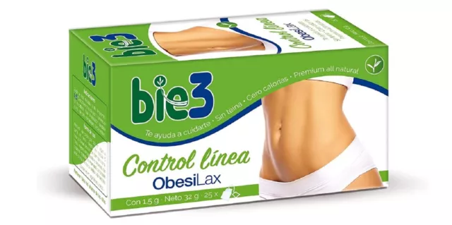 Bio3 Control 25 Bolsitas Complemento Nutricional Efecto De Laxante Perdida Bie3