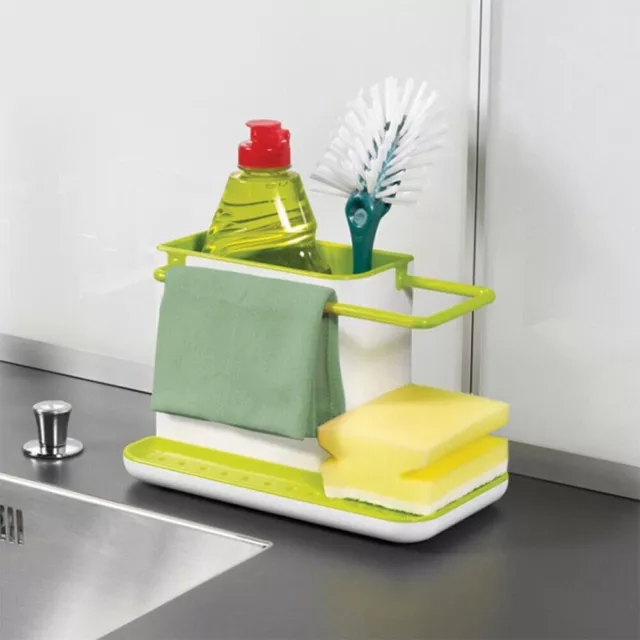 kitchen sink caddy organiser Dispenser & Sponge Holder