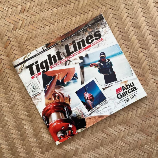 ABU GARCIA TIGHT Lines 2001 Edition 53 Fishing Tackle Catalogue Good  Condition $15.24 - PicClick