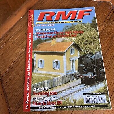 ** Revue RMF rails n°443 Moissonneuse Kibri Transkit Huet Nuremberg 