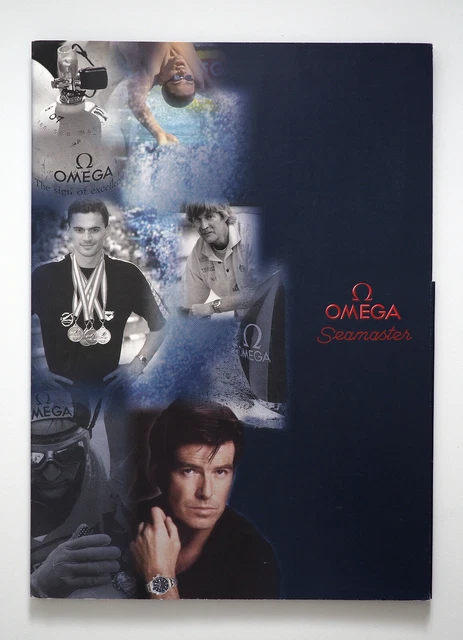 1999 OMEGA SEAMASTER AMERICA'S CUP watch Presentation PRESS KIT