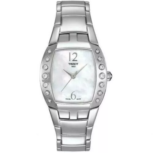 Tissot T-Lady White Mother of Pearl Women's Watch - T053.310.61.112.00 / USED