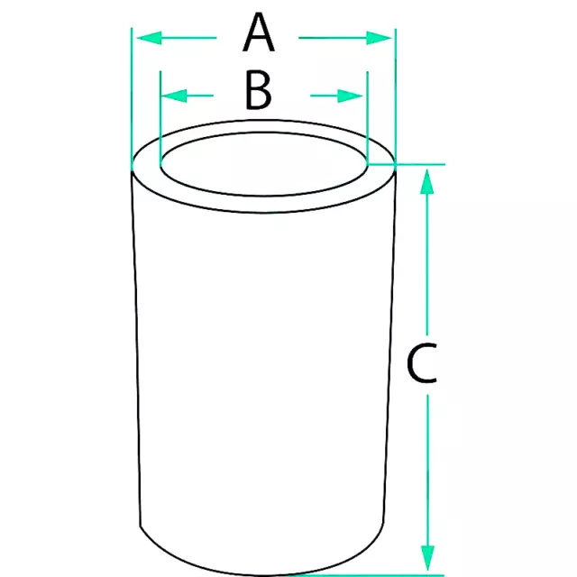 Reduzierhülse 25,6 32,0 mm für Oberlenker Walterscheid 305278 2