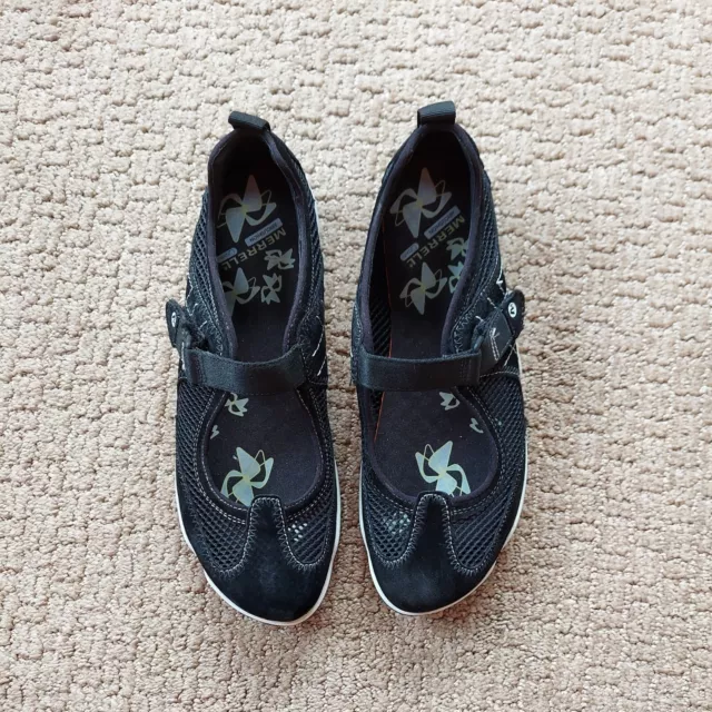 Merriel Lorelei Emma Black Air Cush Mary Shoe's Jane Women’s Size 8.5