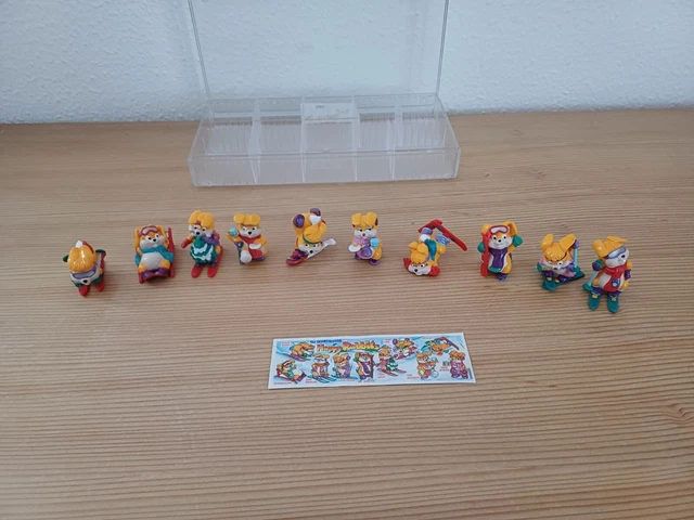 KINDER SORPRESA HAPPY Rabbits Serie Completa +1 Cartina EUR 9,00 ...