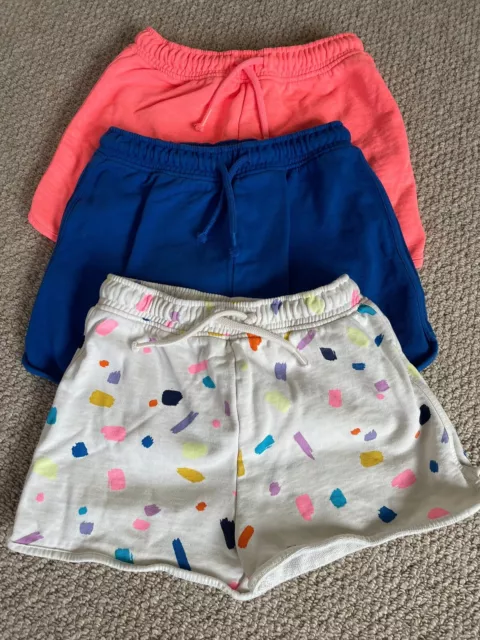 Three (3) Pairs NEXT Girl's Cloth Shorts with Drawstring (Age 8 Years; 128cm)