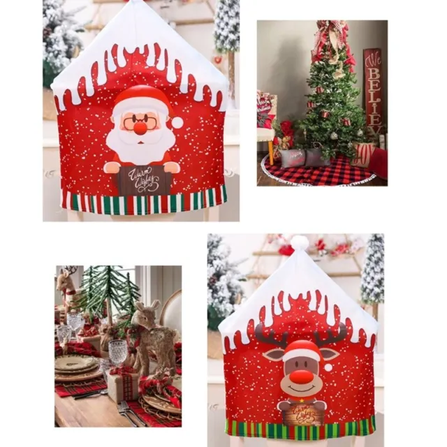 Chair Slipcovers Protector Christmas Dining Chair Covers Christmas Chair Cover 3