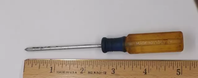 Craftsman Genuine Phillips #0 Screwdriver WF Made in USA 3