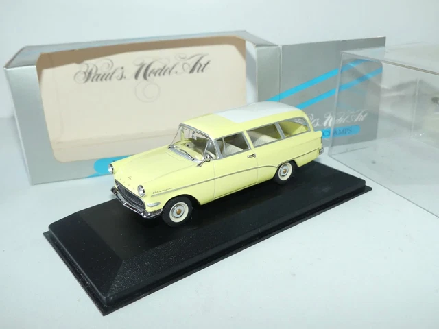 OPEL REKORD P1 Caravan 1958 Minichamps Minicar Model Collection en