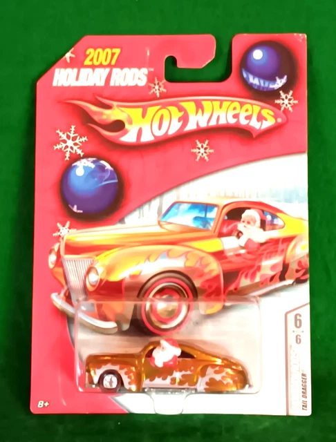 HOT WHEELS 2007 Holiday Rods Tail Dragger, New in Package