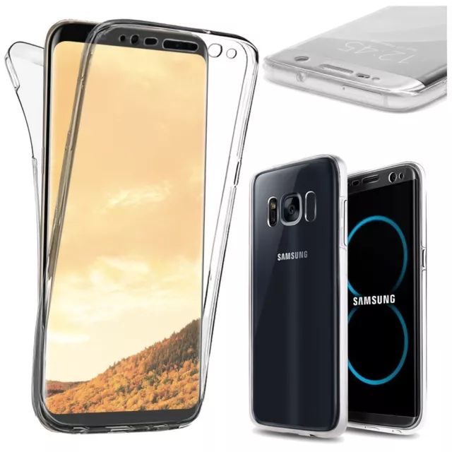 Pour Samsung Galaxy S9 Coque Gel avant + Arrière 360 Protection INTEGRAL
