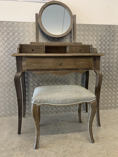 Feather and black clearance dressing table