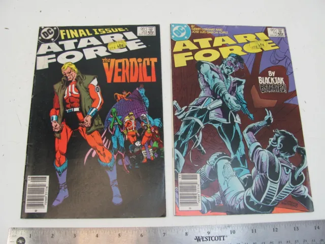 Atari Force  DC Comics LOT OF 2 FINAL ISSUE #20 & #11