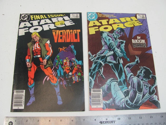 Atari Force  DC Comics LOT OF 2 FINAL ISSUE #20 & #11