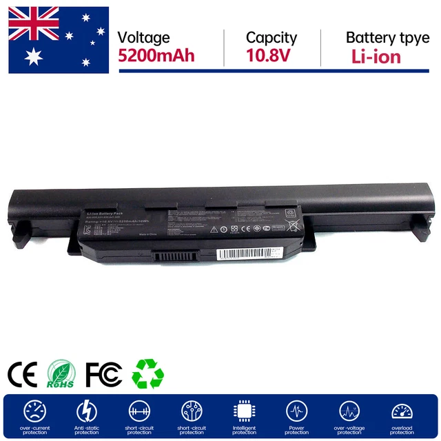 A32-K55 Battery For Asus R503U R503A R503C Q500 Q500A K55VD X75VD K75vm K75vd K75de K55 K55n K55vm K45vs K45v Laptop Battery   Las238 Db 001