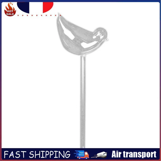 Transparent Bird Travel Flower Waterer Bulb Auto Drip Irrigation Device (A)