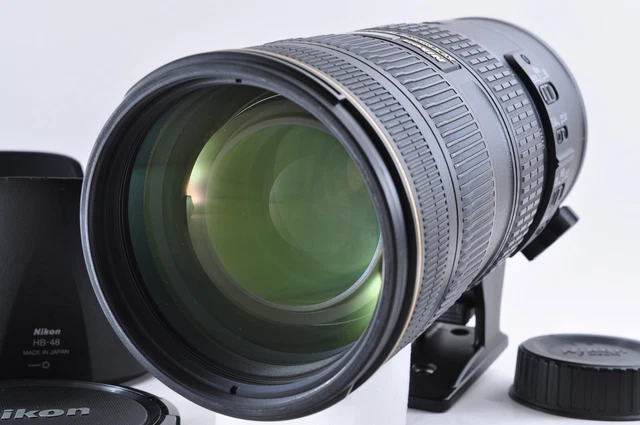 Nikon AF-S NIKKOR 70-200mm f/2.8G 2.8 G ED VR II w/ Hood from Japan [Mint]