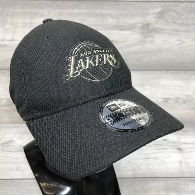 New Era LA Lakers NBA 9Fifty Cap Hat Adults One Size Adjustable Black OSFA