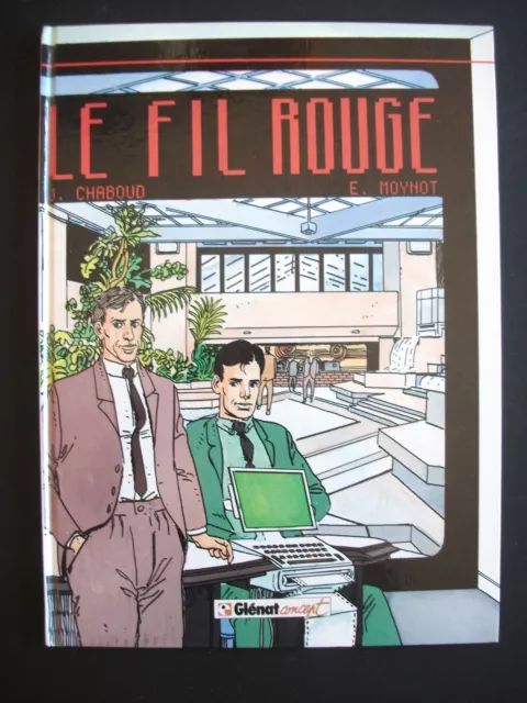 BD PuB Alb C Glénat Concept AGF ASSURANCES Le Fil rouge  Emmanuel MOYNOT CHABOUD