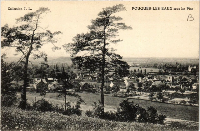 CPA POUGUES-les-EAU sous les Pins (456826)