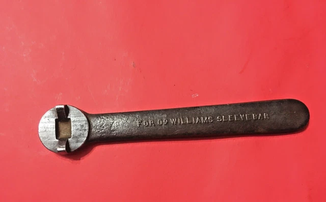 Williams Wrench For Boring Bar 09 Sleeve Bar South Bend 9 Atlas Logan Lathe