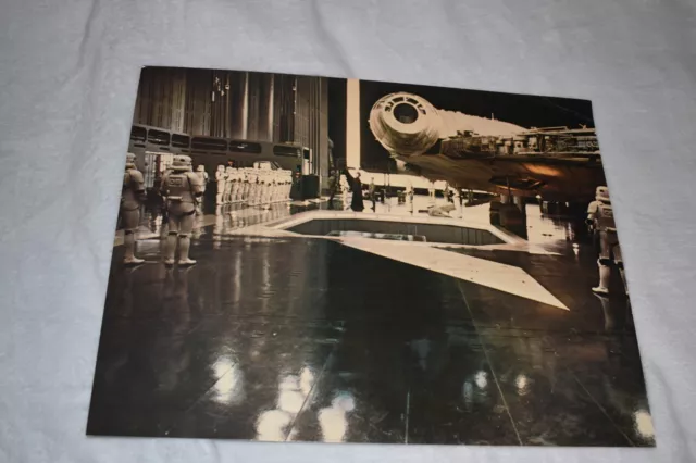 Star Wars Lobby Card Vader and Millennium Falcon 11" x 14"