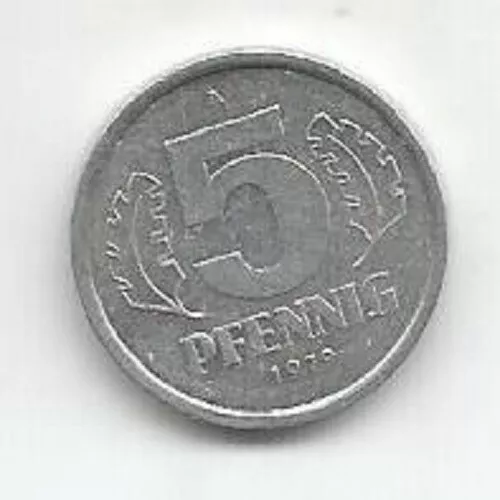 Germany - Democratic Republic 5 Pfennig 1979 (A)