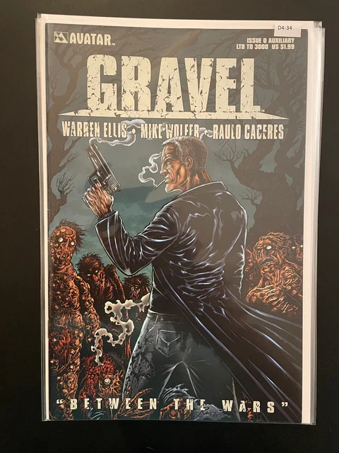 Gravel 0 Cover D Variant High Grade Avatar Comic D4-34