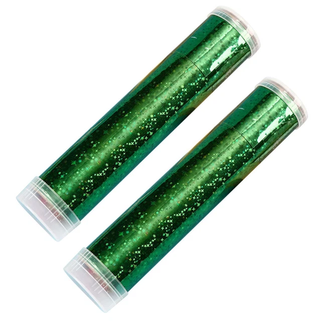 Goviox – Kit De 12 Kaléidoscopes DIY – 19x4x4 Cm – Papier – Autocollants Inclus – Cadeau Créatif Pour Enfants