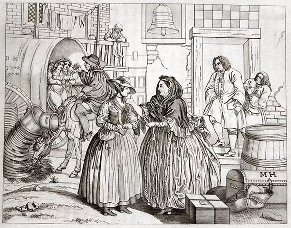 William Hogarth Harlots Progress London Lebensweg Einer Dirne Prostitution Hure