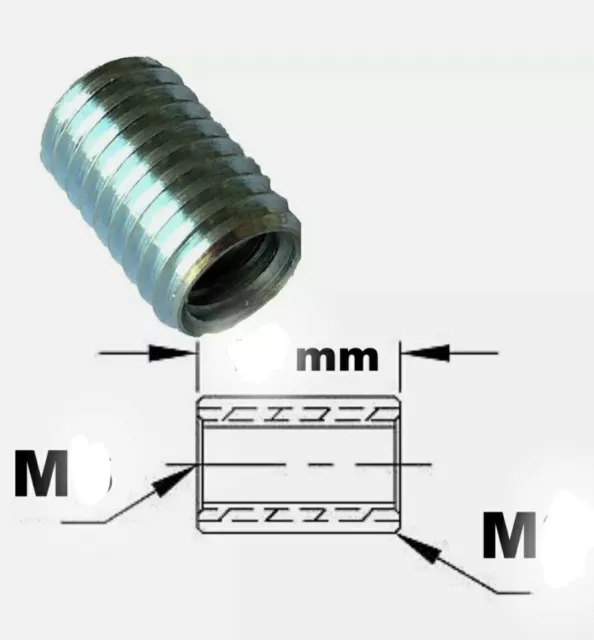 Adaptateur de filetage 1/4-20 M6 Thread adapter adaptor metric imperial mf  fm