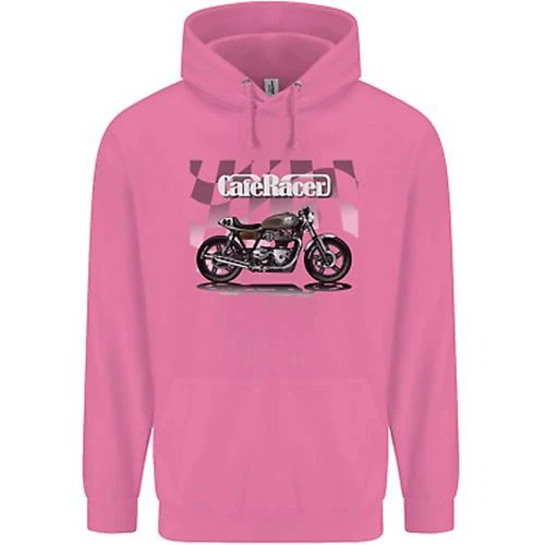 Felpa con cappuccio Cafe Racer moto motociclista bambini bambini 4