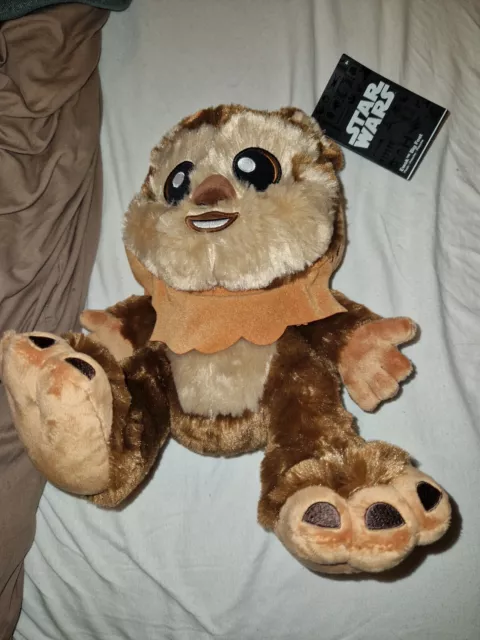 Peluche Big Feet Ewok Wicket Star Wars  Neuf Disney Disneyland Paris