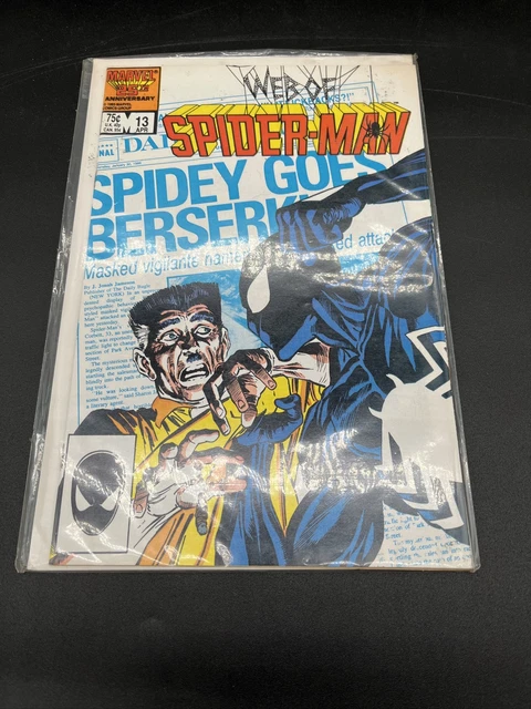 Web Of Spider-Man 1986 #13 Very Fine