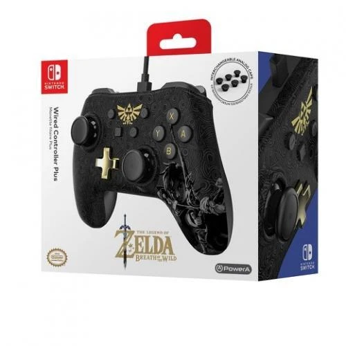 HORI Battle Pad Mario - Manette USB Style GameCube pour Switch