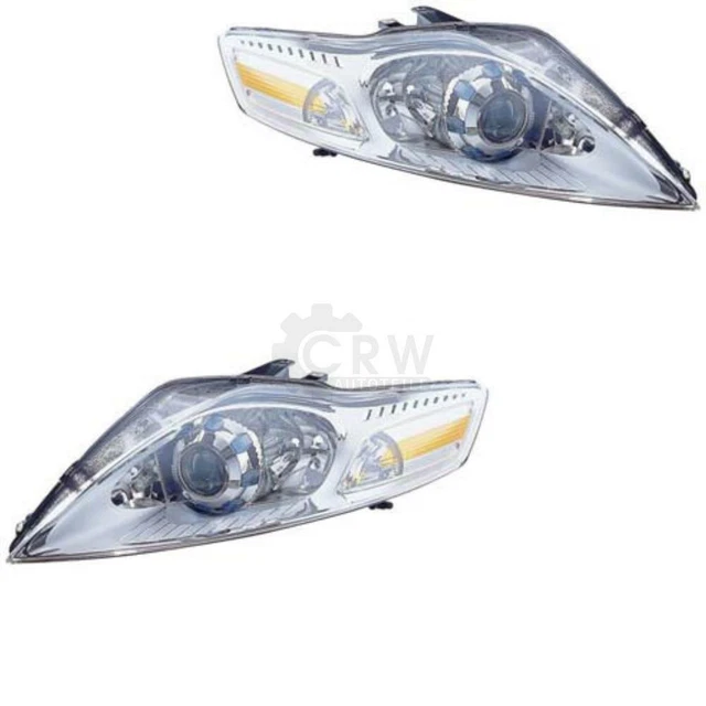 Bi Xenon Headlight Set Ford Mondeo B4Y B5Y BWY Year 00-07 Adaptive Light T3T