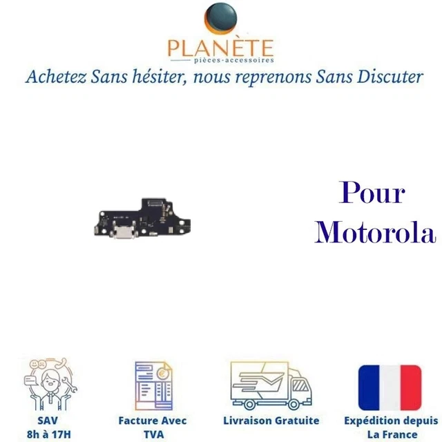 Connecteur De Charge Pour Motorola Moto E14 - Câble De Remplacement Neuf Sous Emballage