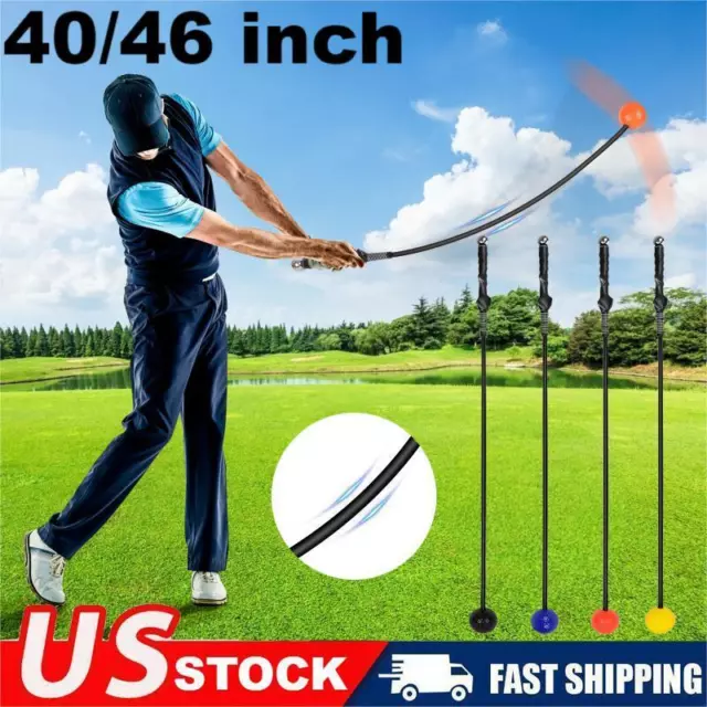 46/40 in Golf Swing Trainer Aid Power Strength Tempo Flex Training Warm Up Stick