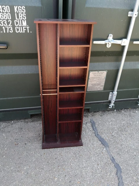 CD Rack bookcase storage 114cm high Used item