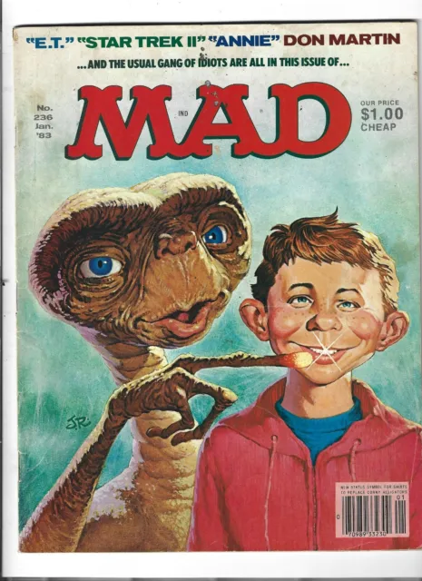 Mad Magazine number 236 in very fine condition. Issue is bagged and boarded.