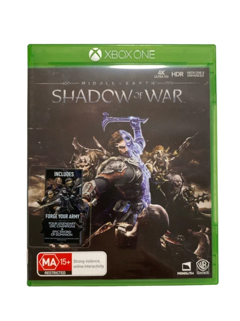 Middle-earth: Shadow of War (Microsoft Xbox One, 2017)