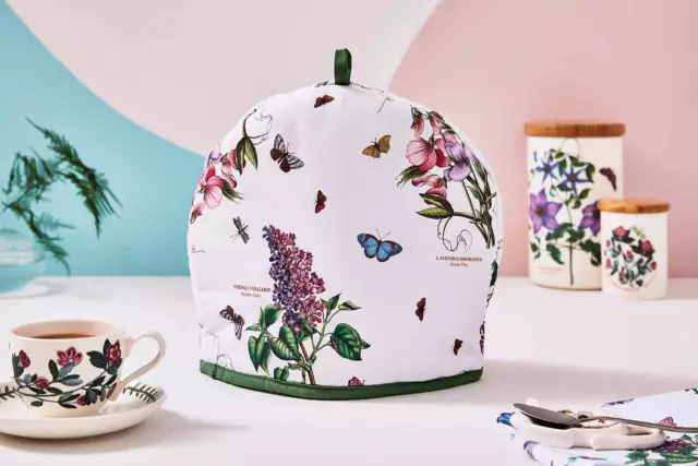 Portmeirion Botanic Garden Cotton Padded Tea Cosy 36 x 27cm Floral Design