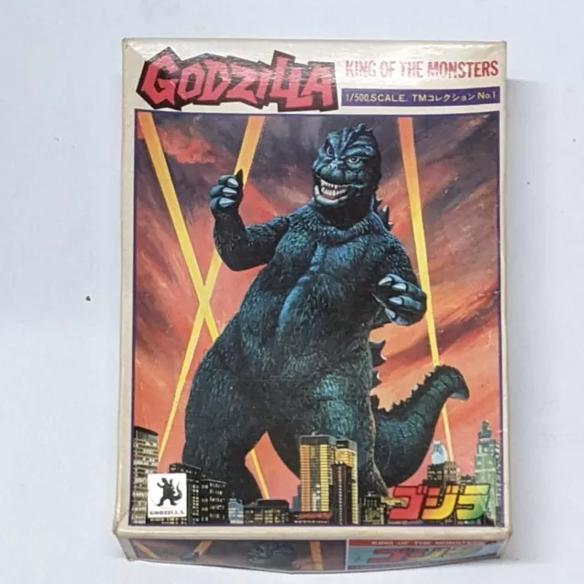 1983 Godzilla King of the Monsters Yamakatsu TM Collection No 1 at  1/500 Scale 2