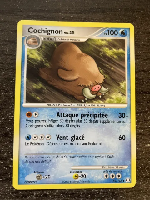 Cochignon Unco - Pokémon 69/146 D&P Éveil Des Legendes Proche Du Neuf Fr