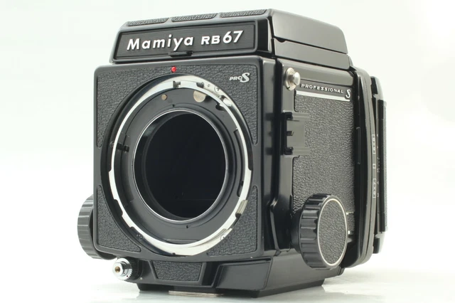 [ Opt. près De Mint ] Mamiya RB67 Pro S Pros Format Moyen 120 Film Dos Corps